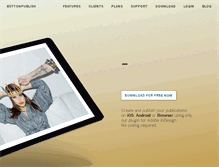 Tablet Screenshot of buttonpublish.com